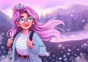  عکس دخترانه انیمیشنی