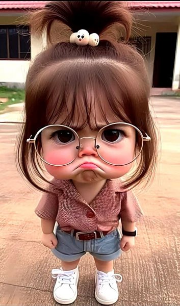  عکس کارتونی بامزه دخترانه