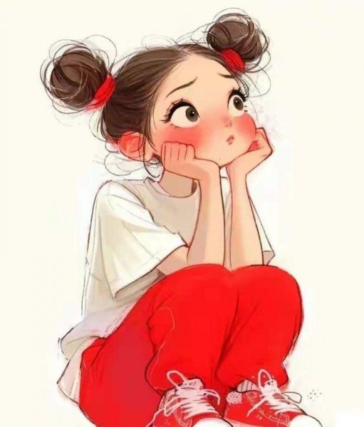  عکس کارتونی بامزه دخترانه