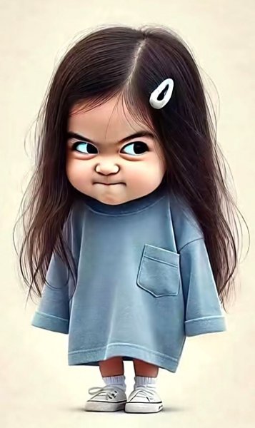  عکس کارتونی بامزه دخترانه