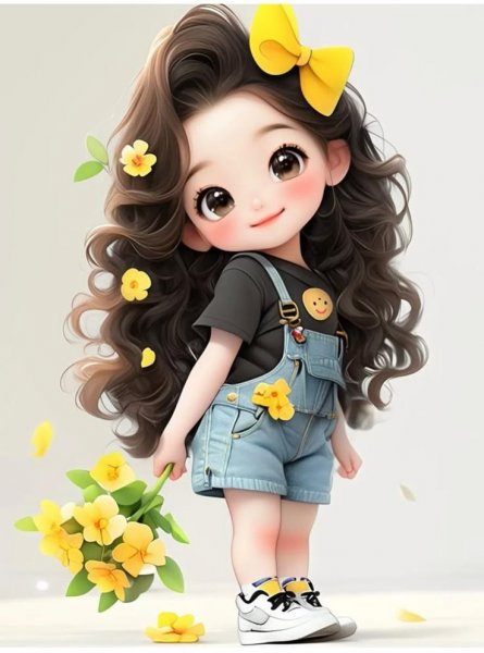  عکس کارتونی بامزه دخترانه