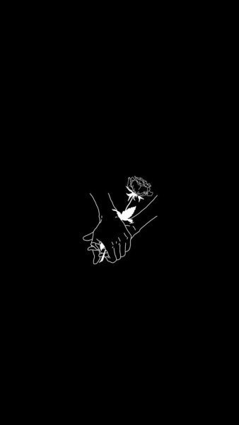  والپیپر عاشقانه مشکی