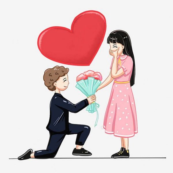  عکس عاشقانه کارتونی فانتزی
