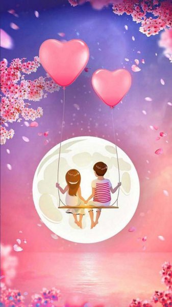  عکس عاشقانه کارتونی فانتزی