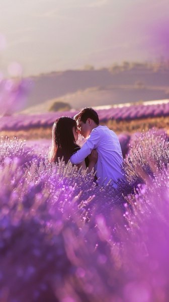  والپیپر عاشقانه بنفش