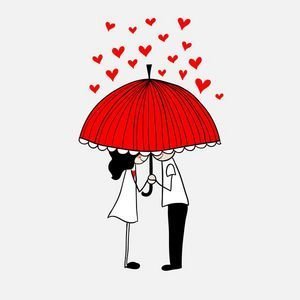  والپیپر بوسه عاشقانه