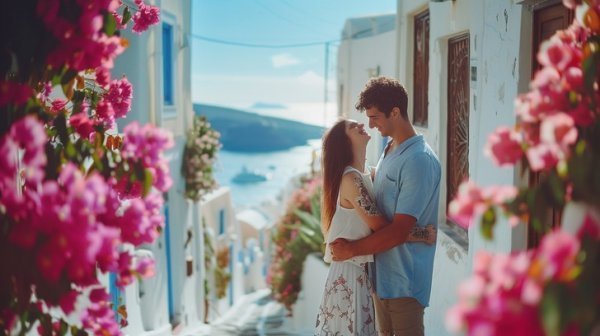  عکس بوسه عاشقانه متحرک