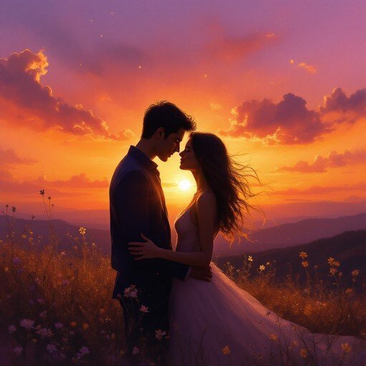  عکس بوسه عاشقانه متحرک