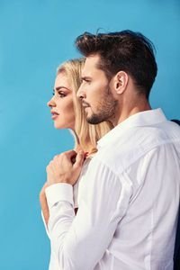  عکس زن و شوهر در بغل هم خارجی