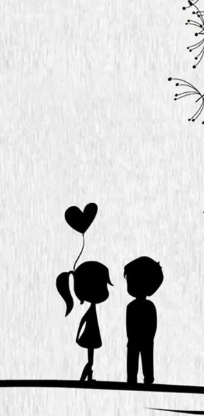  والپیپر ست عاشقانه مشکی