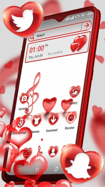  تم قلب برای گوشی