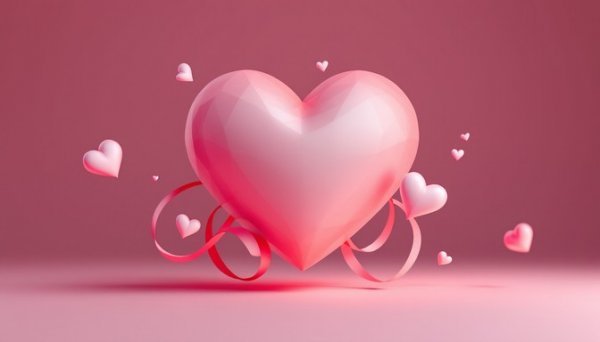  عکس قلب صورتی برای پروفایل