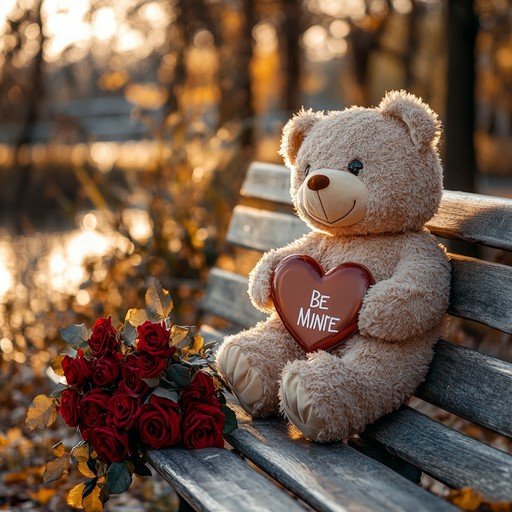  والپیپر خرسی عاشقانه