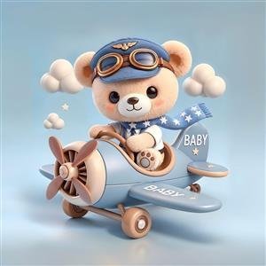  عکس خرس عروسکی فانتزی