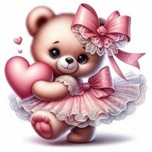  عکس خرس عروسکی فانتزی