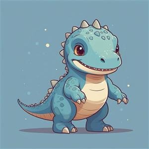 عکس دایناسور کیوت برای پروفایل