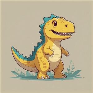 عکس دایناسور فانتزی
