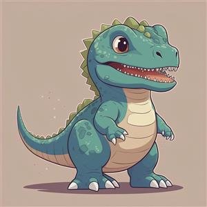 عکس دایناسور فانتزی