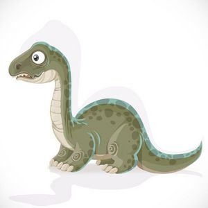 عکس دایناسور گردن دراز