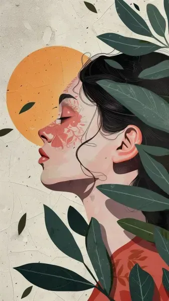 پس زمینه سبز پاستیلی