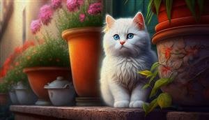  والپیپر گربه گنگ