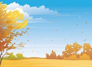  عکس پاییز کارتونی