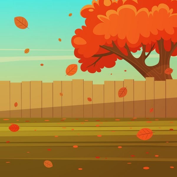  عکس پاییز کارتونی