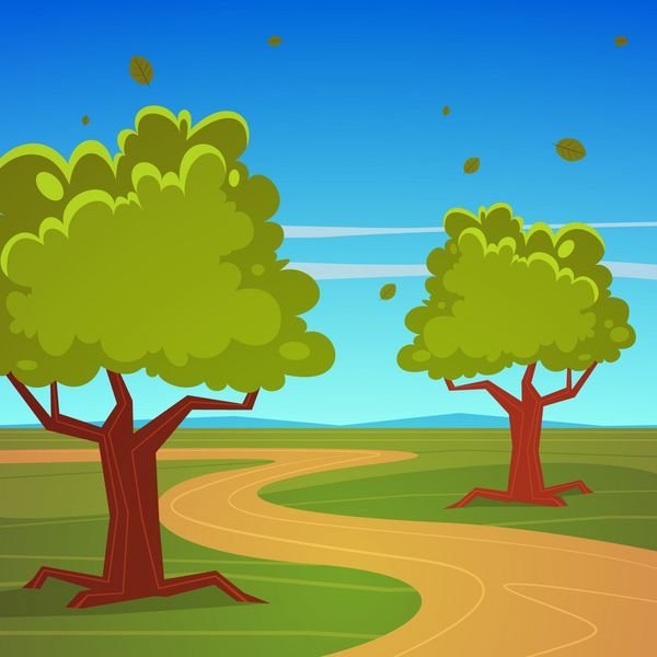  عکس پاییز کارتونی