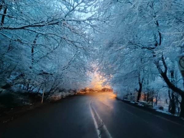  عکس النگدره گرگان زمستان