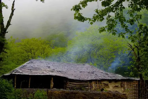  عکس النگدره گرگان زمستان