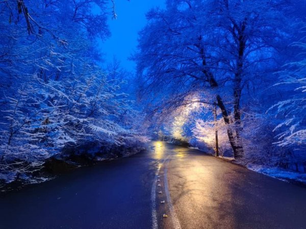  عکس النگدره گرگان زمستان