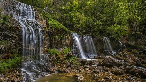  عکس آبشار بیشه