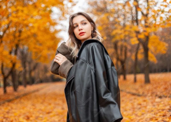  ژست عکس پاییزی دخترانه