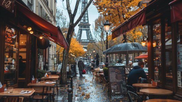  عکس پاییز در پاریس