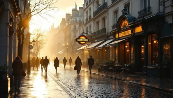  عکس پاییز در پاریس