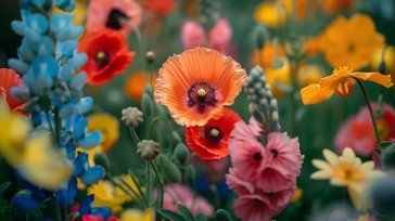 تصویر گلهای زیبای بهاری