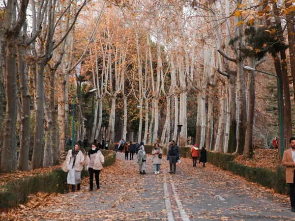 عکس پاییزی تهران
