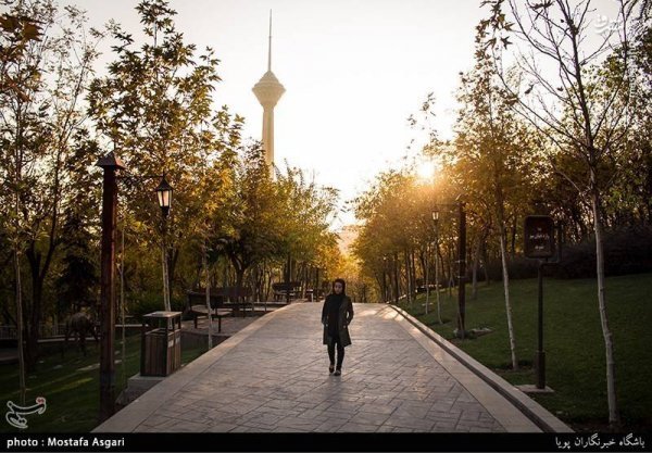 عکس پاییزی تهران