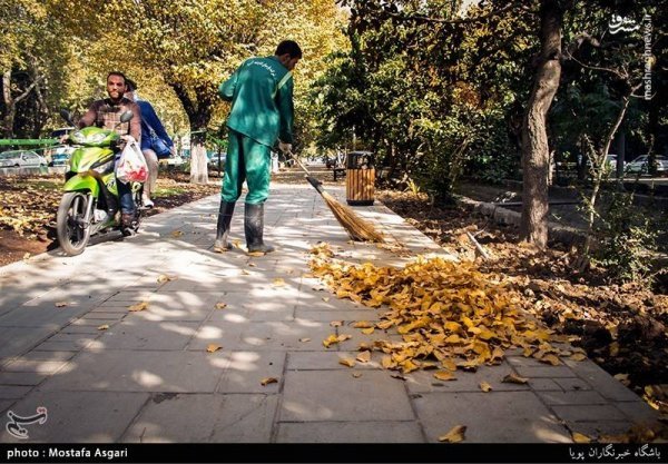 عکس پاییزی تهران