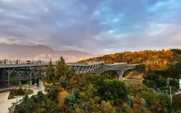 عکس پاییزی تهران