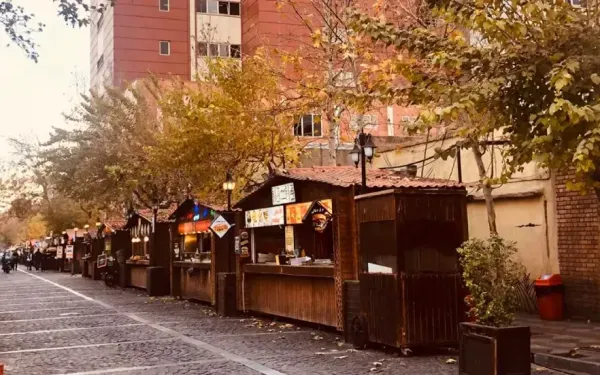 عکس پاییزی تهران