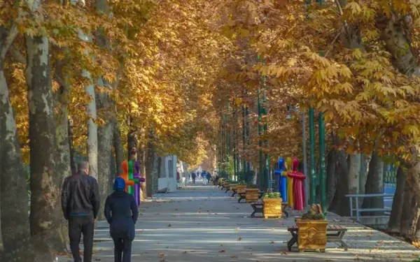 عکس پاییزی تهران