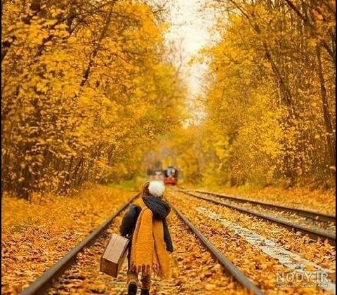 عکس پاییز تنهایی