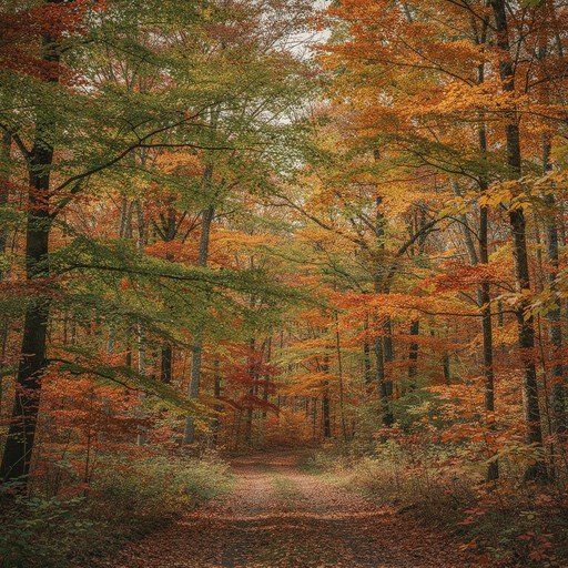 عکس پاییزی غمگین