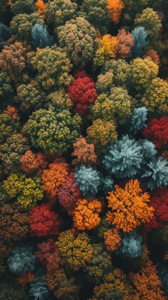 عکس پاییز جنگل های گلستان