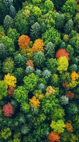 عکس پاییز جنگل های گلستان