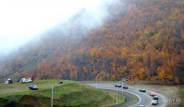  عکس گردنه حیران در پاییز