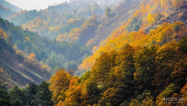  عکس گردنه حیران در پاییز