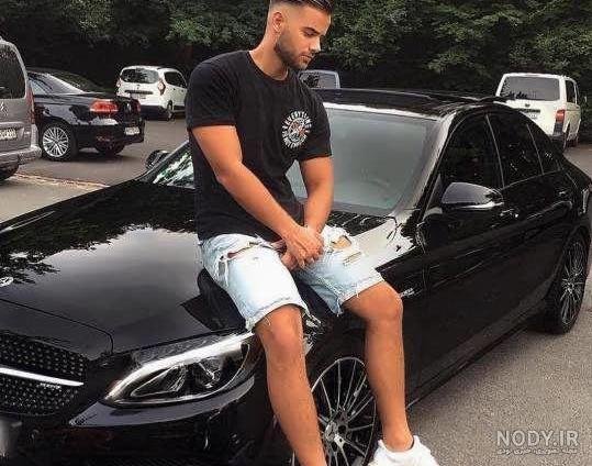  ژست عکس با ماشین پارس