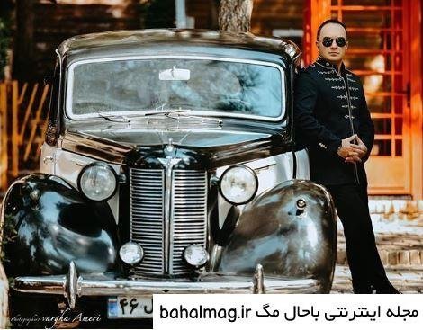 ژست عکاسی با ماشین ایرانی